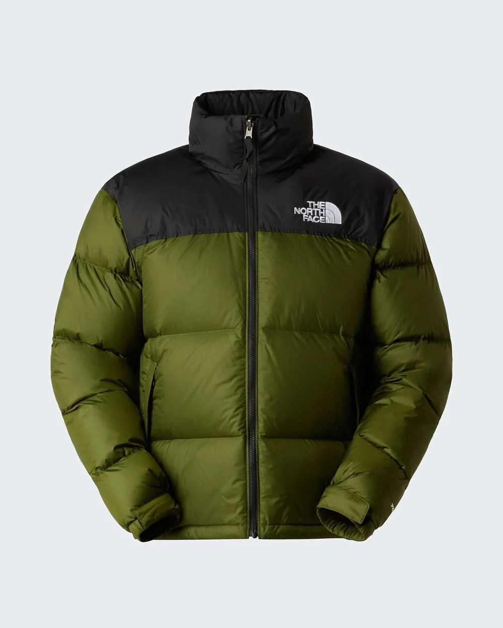 Veste Nuptse dans le coloris Woodland Green